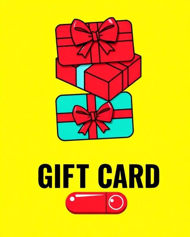 Gift Card campaign poster